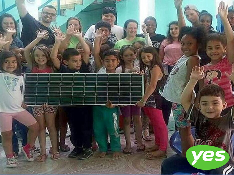 YES Energia Solar viabiliza o primeiro Sistema de Energia Solar em uma creche, no Rio Grande do Sul